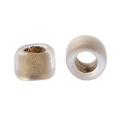 TOHOラウンドシードビーズ  日本製シードビーズ  （989fm）ブロンズライニングクリスタルマット  15/0  1.5mm  穴：0.7mm  約15000個/50g&nbsp;SEED-XTR15-0989FM