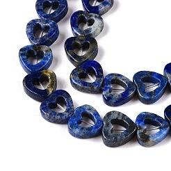 Нитки бусины из натурального ляписа-лазури G-N342-87