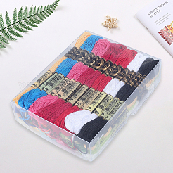 6-слойная полиэфирная нить для вышивания&nbsp;OCOR-CY0002-54A