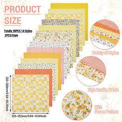 28 Stück 14 Arten Baumwollstoff&nbsp;DIY-TA0014-80A