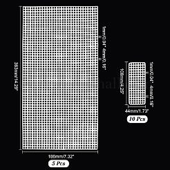 Пластиковые листы холста сетки&nbsp;KY-WH0020-75-1