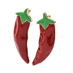 Сплав эмаль серьги&nbsp;EJEW-F387-01G