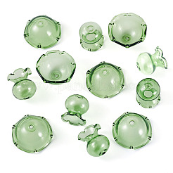 6 комплект прозрачных стеклянных колпачков&nbsp;GLAA-BY0001-07D