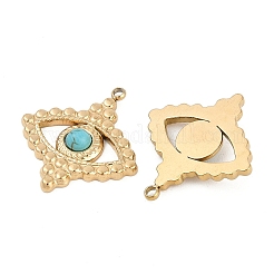 Подвески из синтетического бирюзового глаза&nbsp;STAS-I325-138G