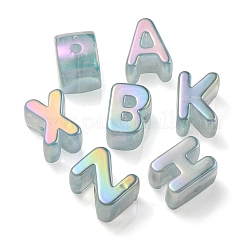 Непрозрачные радужные переливающиеся акриловые бусины&nbsp;OACR-P010-22I