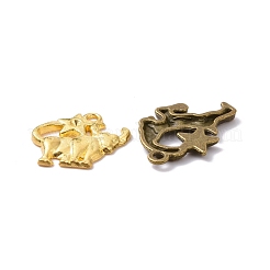 Сплавочные сеттинги для кулона (стразы) PALLOY-WH0077-19-M