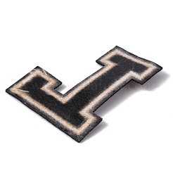 Полиэфирная компьютеризированная ткань для вышивки утюгом на заплатах с блестками PATC-SZC0001-01L