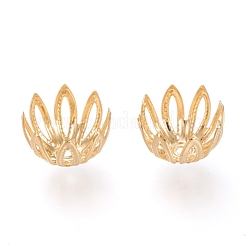 Декоративные колпачки для бусин из нержавеющей стали 304 STAS-K194-17G