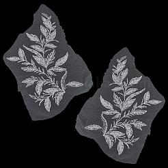 2 шт. стеклянные нитки для вышивки утюгом/пришиванием заплаток PATC-FG0002-72