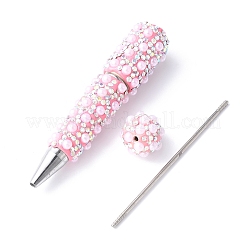 Ручка из сплава с бусинами AJEW-A066-04I