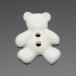 Окрашенные смешанные формы и разноцветные акриловые пуговицы BUTT-X0035