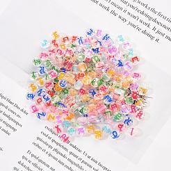 Прозрачные прозрачные акриловые бусины&nbsp;MACR-YW0001-23