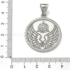 Ciondoli in acciaio inox 304&nbsp;STAS-D225-04P