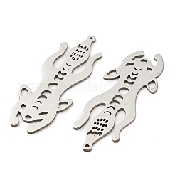 Большие подвески из не тускнеющей нержавеющей стали 201&nbsp;STAS-M318-05P