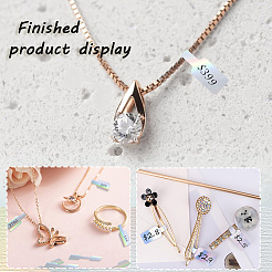 1 рулон 500 шт. голографических бумажных этикеток&nbsp;STIC-SP0001-05A