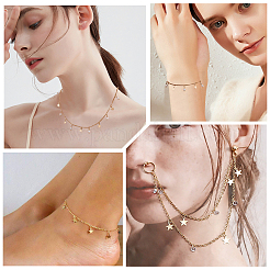 Наборы для самостоятельного изготовления цепочек из латуни/браслетов DIY-BBC0002-55