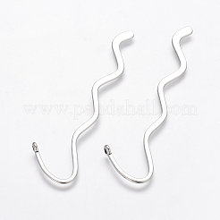 Волнистые закладки из сплава цинка&nbsp;X-PALLOY-17-AS-LF