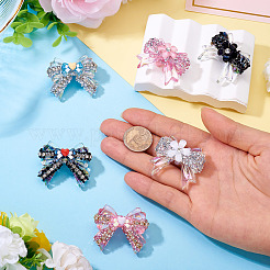 6 шт. 6 вида непрозрачных акриловых блестящих страз&nbsp;FIND-TA0008-07