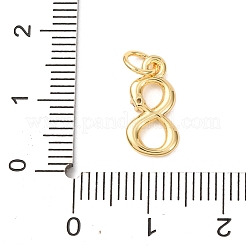 Латунные микро проложить кубического циркония подвески&nbsp;KK-D019-28G-08