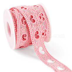 4.2 Yards Herz Milchfaser Spitzenbesatz&nbsp;OCOR-TA0003-51B