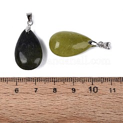 Colgantes de jade del sur natural&nbsp;G-N362-03P-10