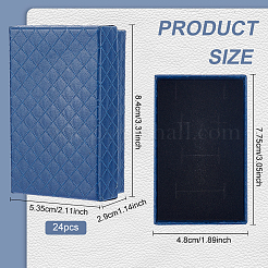 Прямоугольная картонная подарочная коробка&nbsp;LS-CON-WH0087-97