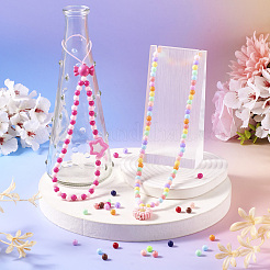 15 цвет непрозрачных акриловых бусин&nbsp;MACR-TA0001-69