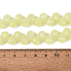 Nachahmung Jade Glasperlen &nbsp;GLAA-Q116-01A-A04