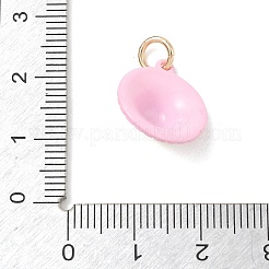 Pendentifs d'émail en laiton &nbsp;KK-CBA1122-01G-06