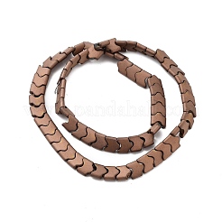 Синтетических немагнитных гематит бисер нитей G-P545-I02-01D