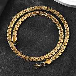 201 цепочка из нержавеющей стали для мужчин&nbsp;LS-STAS-V011-01B-G-1