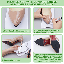 Наклейки для нескользящей подошвы Peva&nbsp;FIND-WH0126-950B