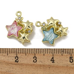 Подвески из сплава со стразами&nbsp;PALLOY-F312-04G