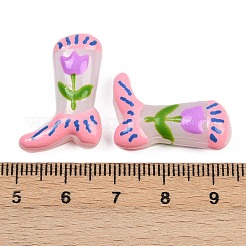 Бусины из стеклянной эмали LAMP-C020-02F