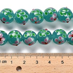 Нити бугорчатых бусин ручной работы в технике лэмпворк LAMP-A005-01F