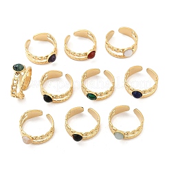 Открытые манжетные кольца из нержавеющей стали 304&nbsp;RJEW-Z078-18G