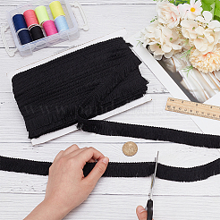 Лента с кисточками из полиэстера длиной 25 м.&nbsp;OCOR-WH0091-27C