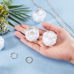 Прозрачные пластиковые кольца OBOX-CA0001-001B