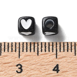 Непрозрачные акриловые бусины&nbsp;OACR-D301-07