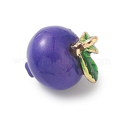 Подвески из сплава и эмали с фруктовой тематикой&nbsp;LS-PALLOY-P314-01A-G