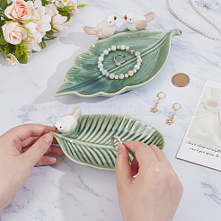 2 шт. 2 керамические пластины для украшений&nbsp;AJEW-PH0006-43A