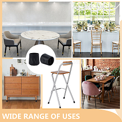 40 шт. чехлы на ножки стульев и столов из ПВХ&nbsp;PVC-AR0001-01A