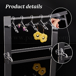 Акриловый дисплей серьги стойки&nbsp;EDIS-PH0001-43B