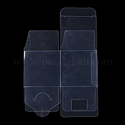 Quadratische transparente Kunststoff-PVC-Box-Geschenkverpackung&nbsp;CON-F013-01K
