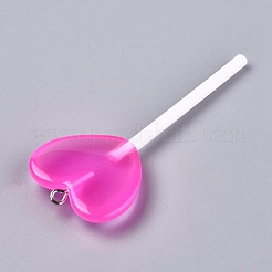 Большие кулоны из смолы &nbsp;X-RESI-L030-B03