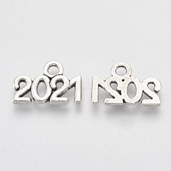 Подвески из сплава в тибетском стиле X-TIBE-T010-36AS-RS