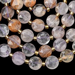 Натуральные фиолетовые фантомные кварцы&nbsp;G-C116-A184-02