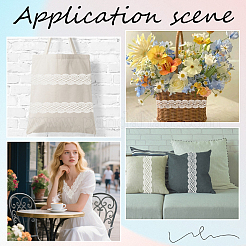 3 ярд ленты молочного шелка&nbsp;OCOR-GF0005-30A