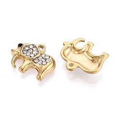 Подвески из нержавеющей стали 304 со стразами&nbsp;STAS-N115-46G