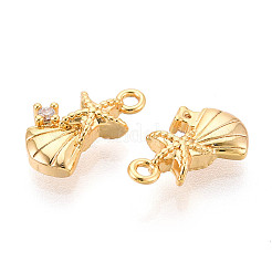 Латунные микро проложить кубического циркония подвески&nbsp;KK-N263-102G